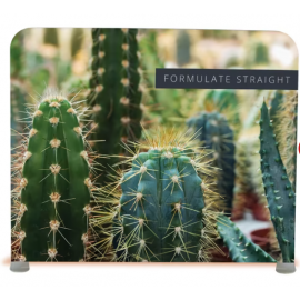 Formulate Straight Fabric Display Backwall Formulate Straight Fabric Display Backwall