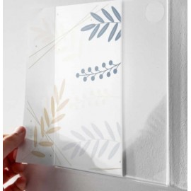 Acrylic U Bend Poster Pocket