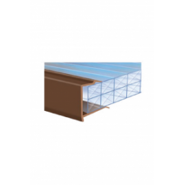 CX Drip/Edge Trim (U Profile) PVC White 2100mm CX Drip/Edge Trim (U Profile) PVC White 2100mm