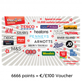 €/£100 One4All Voucher €/£100 One4All Voucher