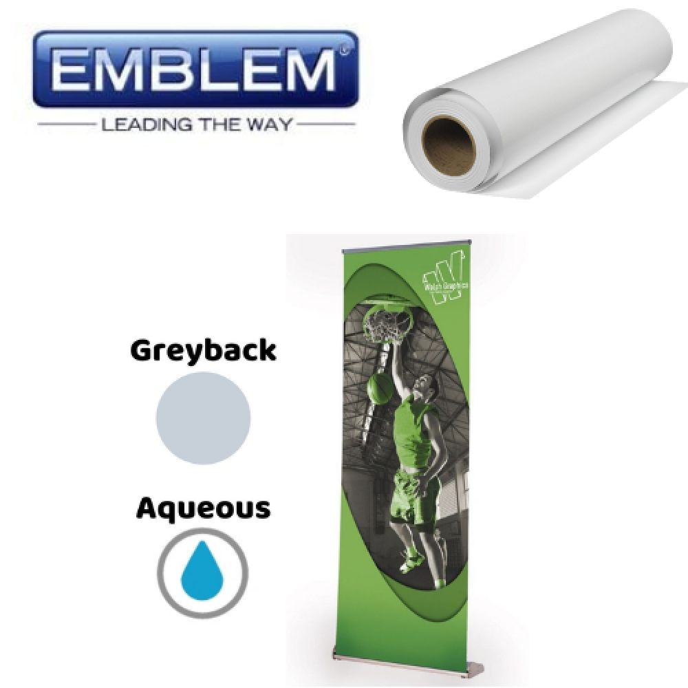 Roll-Up Banner for Aqueous Inkjet