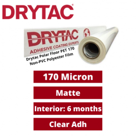 Drytac Polar Floor PET 170 Non-PVC Polyester Film  Drytac Polar Floor PET 170 Non-PVC Polyester Film