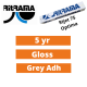 Ritrama RiJet P75 Optima 5yr Digital Polymeric Vinyl Greyback 08459 (08146)
