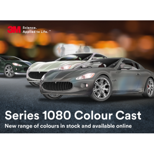 3M Wrap Film Series 1080 Colour Cast Vinyl