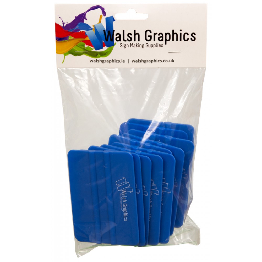 Walsh Graphics Blue Squeegee