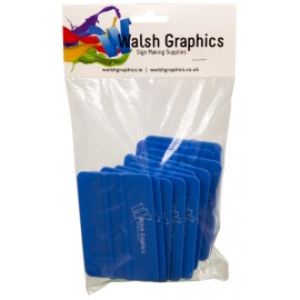 Walsh Graphics Blue Squeegee Walsh Graphics Blue Squeegee