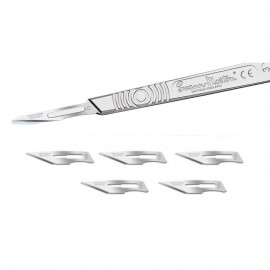 3 Swann Morton No 3 Scalpel Handles & 100 Blade Kit 3 Swann Morton No 3 Scalpel Handles & 100 Blade Kit