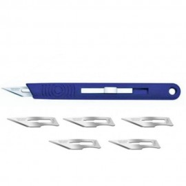 Swann Morton Retractaway Set with 5 x 10A Blades Swann Morton Retractaway Set with 5 x 10A Blades