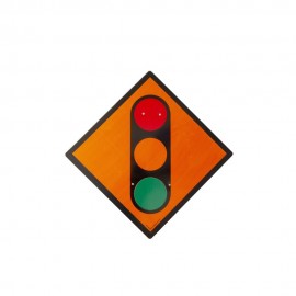Temporary Traffic Signal Sign 600mm x 600mm Temporary Traffic Signal Sign 600mm x 600mm