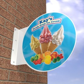 Round Projecting Sign Round Projecting Sign