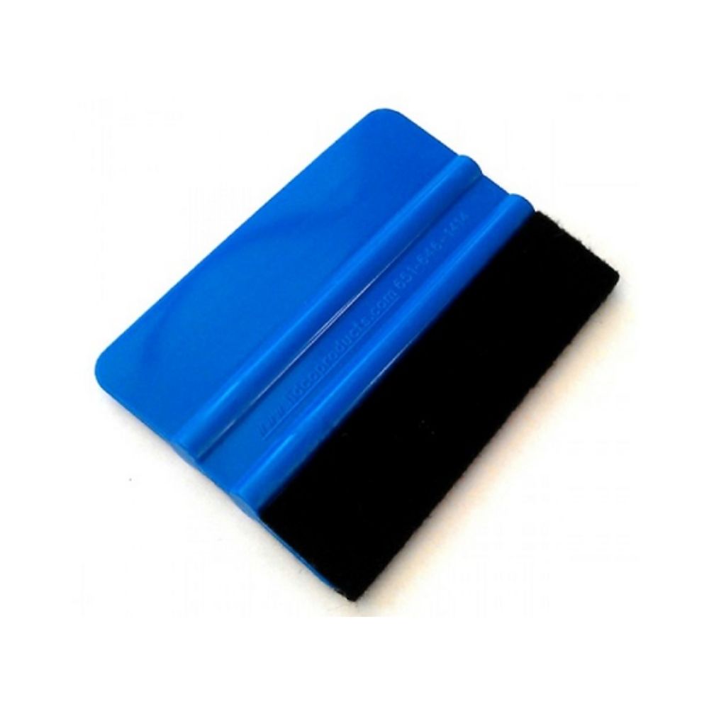 Blue Felt Edge Squeegee