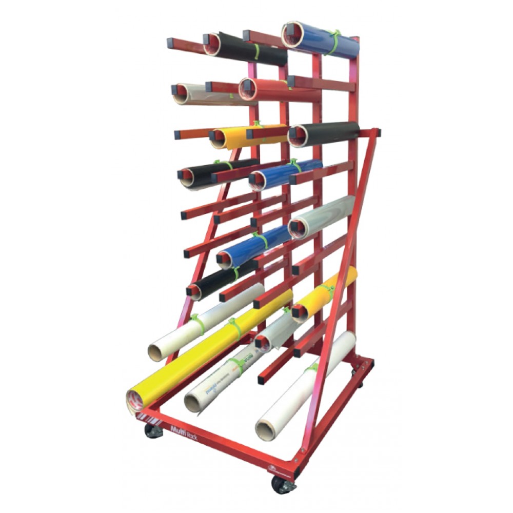 PLASTGrommet Multi-Roll Storage Rack